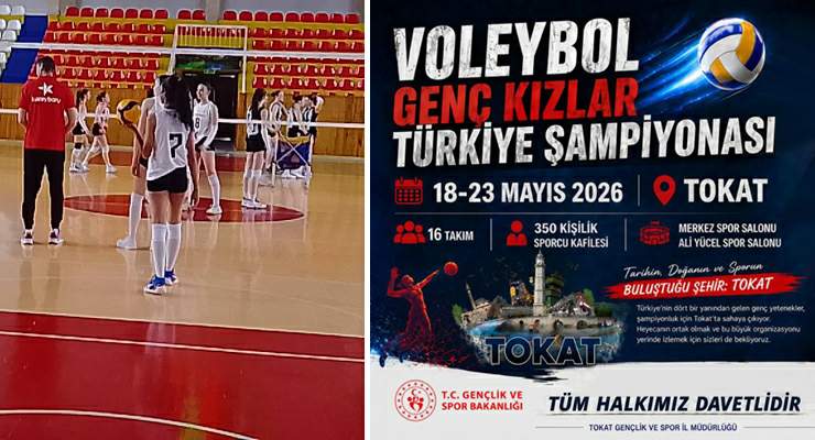 18-23 Mayıs’ta “Genç Kızlar Voleybol Yarı Final” heyecanı