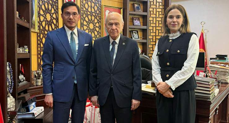 Başkan Yazıcıoğlu eşiyle birlikte MHP Lideri Devlet Bahçeli’yi ziyaret etti