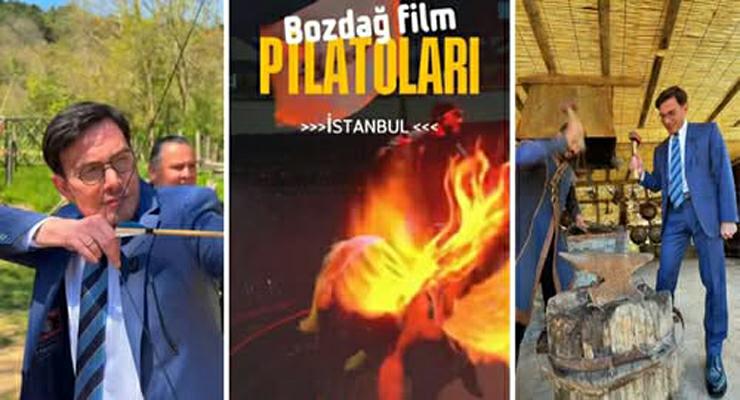 Başkan Yazıcıoğlu, Bozdağ Film Platoları’nı ziyaret etti