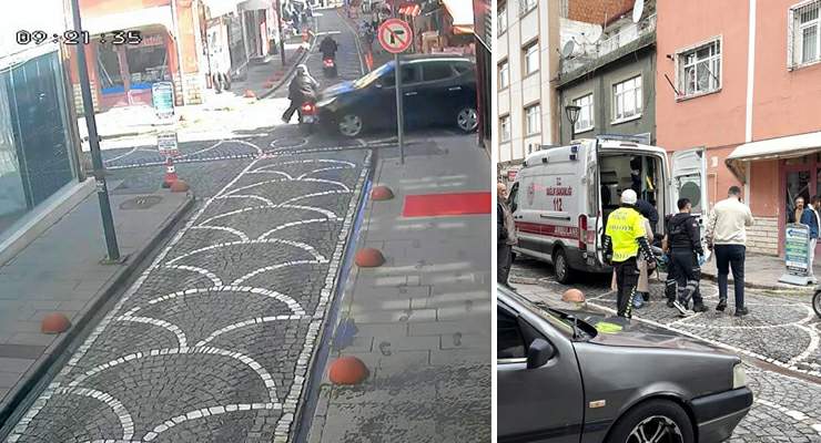 Tokat’ta kontrolsüz çıkış kazaya davetiye çıkardı