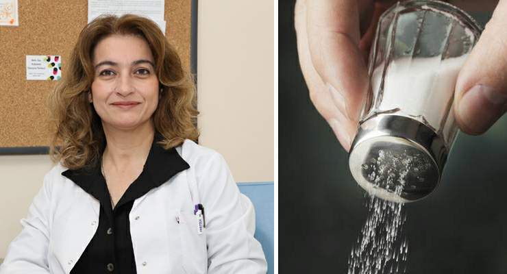 Günlük 5 gramdan fazla tuz tüketilmemeli