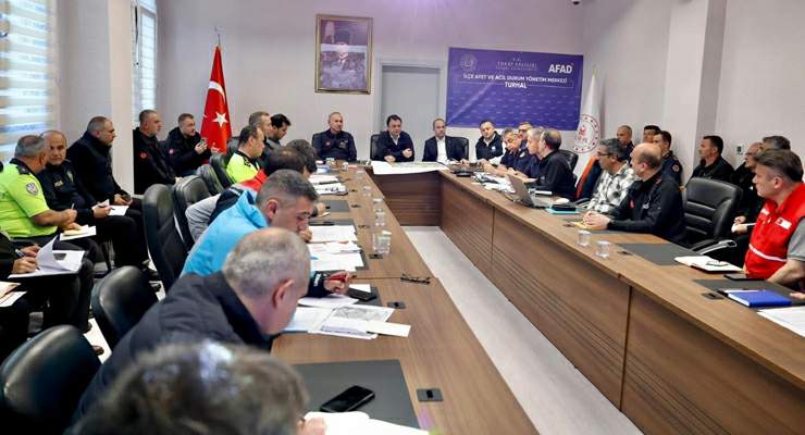 İlçe Afet ve Acil Durum Koordinasyon Merkezi’nde alınan tedbirler masaya yatırıldı