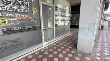 Turhal’da taşkın riskine karşı esnaf kepenk kapattı
