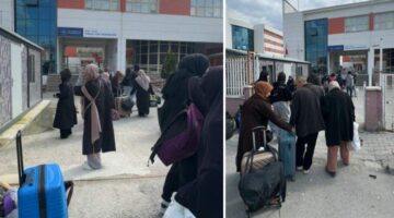 Tokat’ta taşkın riskine karşı vatandaşlar güvenli bölgelere taşındı