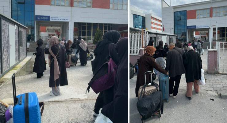 Tokat’ta taşkın riskine karşı vatandaşlar güvenli bölgelere taşındı