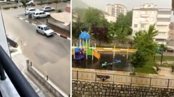 Taşkın uyarısı yapılan Tokat’ta yağmur etkili oldu