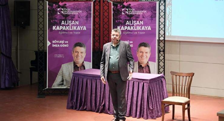 Gençliğe umut veren “Alişan Kapaklıkaya” TOGÜ’de öğrencilerle buluştu