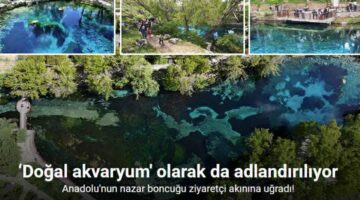 Anadolu’nun nazar boncuğu ziyaretçi akınına uğradı