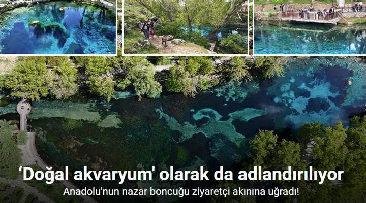 Anadolu’nun nazar boncuğu ziyaretçi akınına uğradı