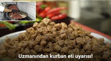 Kurban eti hazırlama ve pişirme önerileri