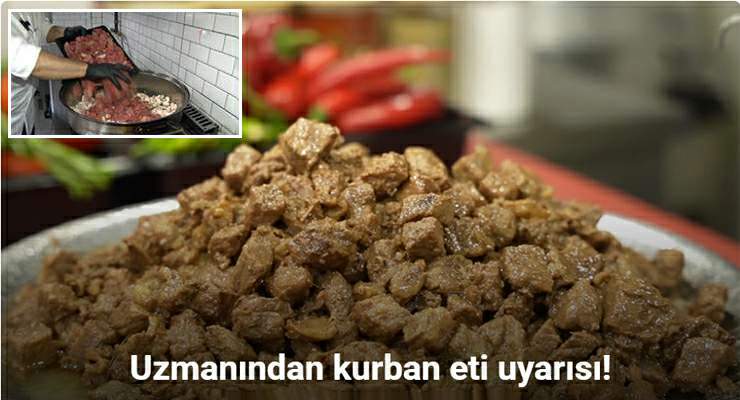 Kurban eti hazırlama ve pişirme önerileri