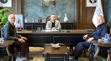 AFAD Afetlere Müdahale Genel Müdürü’nden Rektör Yılmaz’a ziyaret