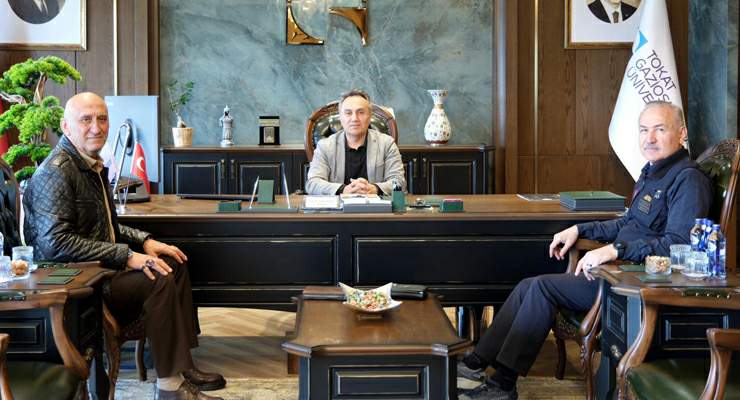 AFAD Afetlere Müdahale Genel Müdürü’nden Rektör Yılmaz’a ziyaret