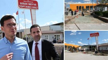 Tokat Belediyesi Sebze Meyve Toptancı Hali’nde değişime doğru