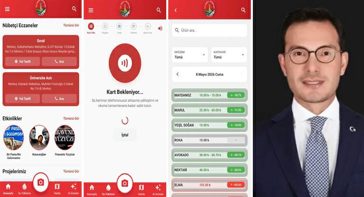 Tokat Belediyesi’nin mobil uygulaması yenilendi, Su kartlarına “Online Yükleme”
