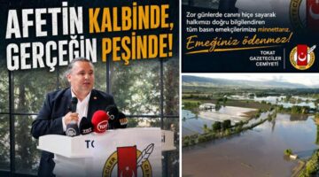 Tokat Gazeteciler Cemiyeti’nden “Basın Emekçileri’ne Teşekkür”