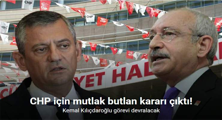 Mahkeme, CHP 38. Olağan Kurultayı’nın iptal edilmesine karar verdi