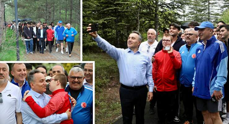 TOGÜ, “Spor Dostu Kampüs” doğa yürüyüşüne katıldı