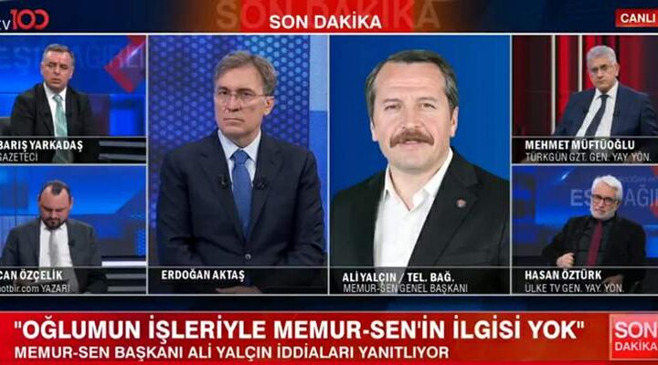 Genel başkan “Ali Yalçın” hakkındaki iddialara canlı yayında cevap verdi