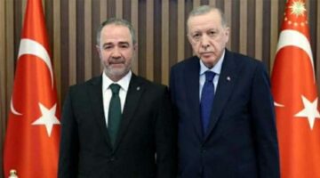 Başkan Dizer, Tokat’ın sorunlarını Cumhurbaşkanı Erdoğan’a iletti