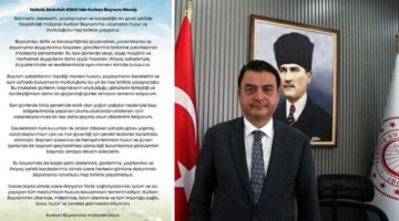 Vali Abdullah Köklü’nün “Kurban Bayramı” mesajı