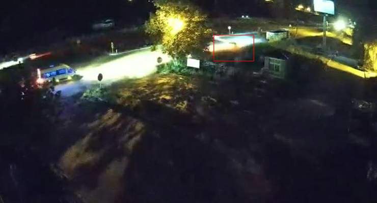 Ölümlü kazanın güvenlik kamerası görüntüleri ortaya çıktı
