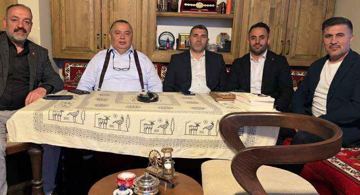 AK Parti Büyükçekmece ilçe başkanı Rasim Yağar’dan TGC’ye bayram ziyareti