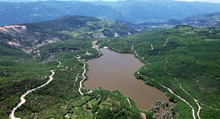 Tokat’ın saklı cenneti “Zinav Gölü” doğaseverleri mest ediyor