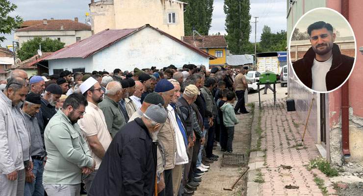 İş kazasında hayatını kaybeden genç işçi son yolculuğuna uğurlandı
