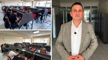 Sınav maratonundaki gençlere Turhal Belediyesi’nden modern çalışma merkezi
