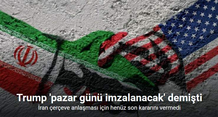 İran medyası: “Tahran, anlaşma konusunda henüz nihai bir karar almadı”