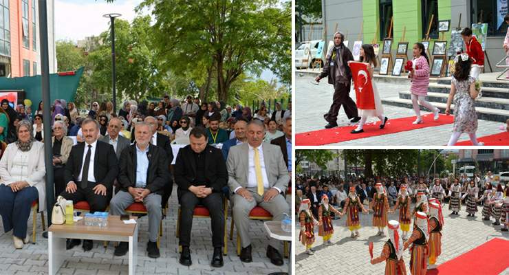 Niksar’da “El emeği, Göz nuru” eserler sergilendi