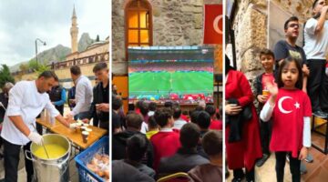 Tokat Yağıbasan’da “Milli Maç” heyecanı