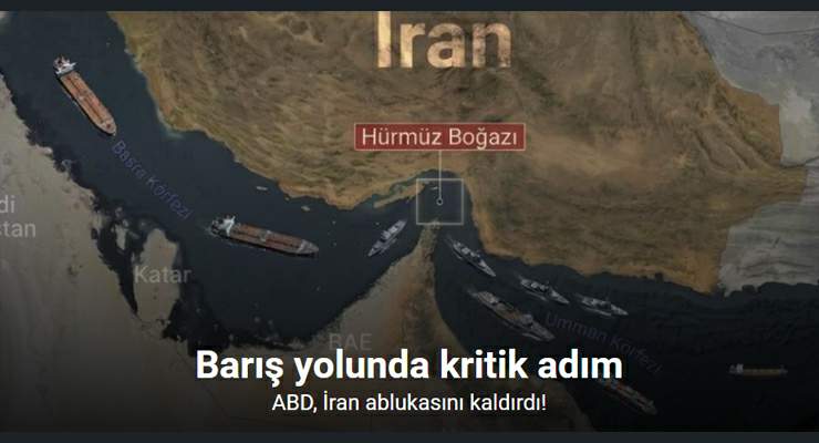 ABD ordusu, İran limanlarına yönelik ablukanın kaldırıldığını açıkladı