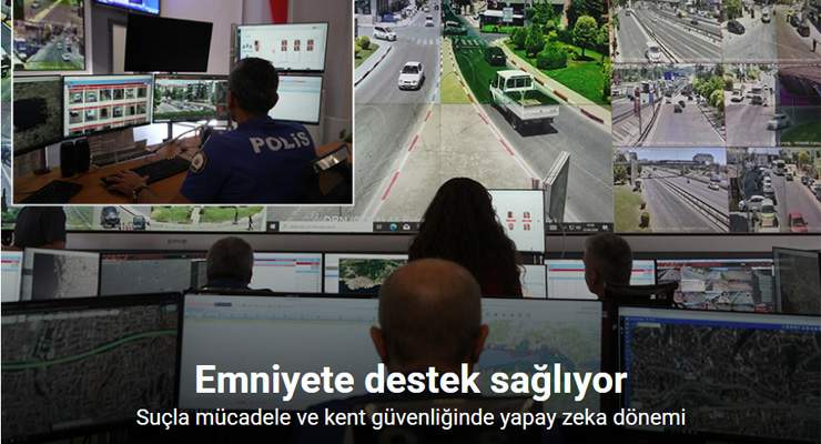 Suçla mücadele ve kent güvenliğinde yapay zeka dönemi