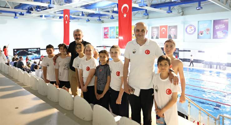 Tokat Belediye Spor Kulübü Yüzme Takımı’ndan gururlandıran tablo