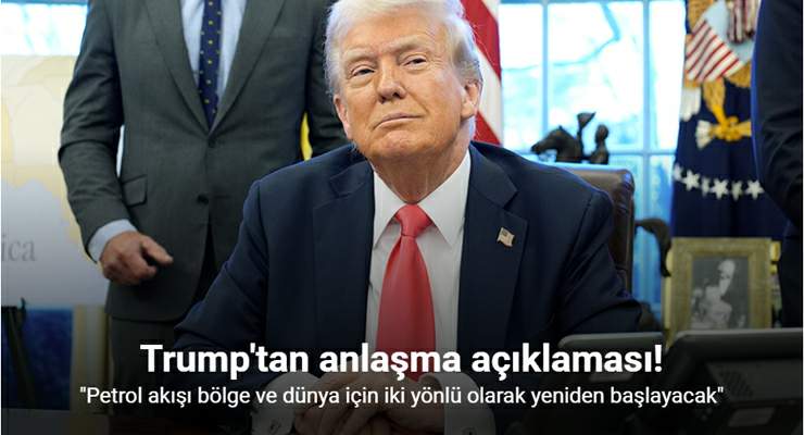 ABD Başkanı Trump: “İran anlaşması tüm bölgeye barış ve güvenlik getirecek”