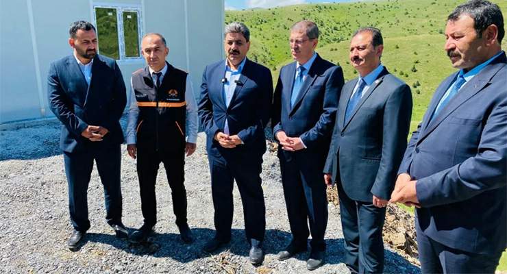 Çamlıbel Tüneli’nin şantiyesi kuruldu