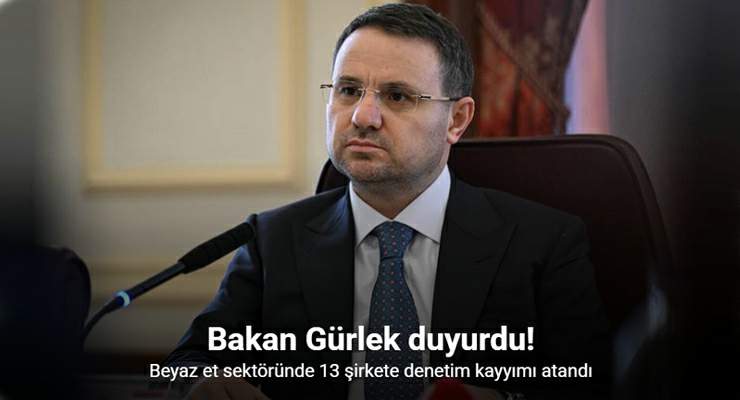 Adalet Bakanı Gürlek: “13 şirkete denetim kayyımı atanmıştır”