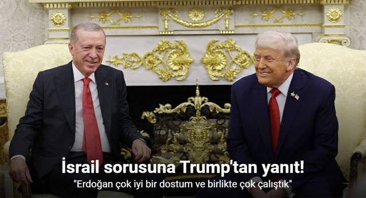 ABD Başkanı Trump: “Erdoğan çok iyi bir dostum ve birlikte çok çalıştık”