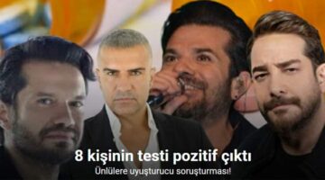 Uyuşturucu operasyonunda 8 ünlü ismin testi pozitif çıktı