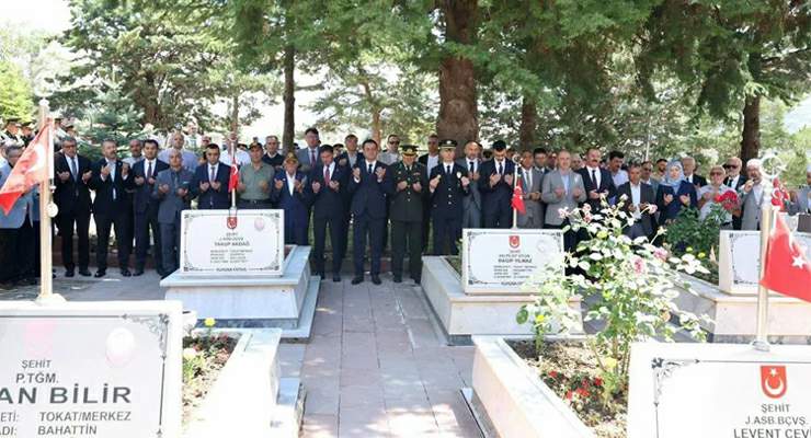 “15 Temmuz Şehitleri” Tokat’ta dualar ve etkinliklerle anılıyor