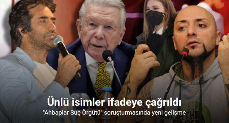 Uğur Dündar, Mahsun Kırmızıgül, Gülben Ergen, Elçin Sangu ile Hayko Cepkin ifadeye çağrıldı