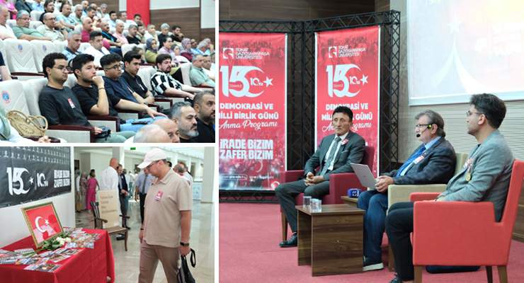 TOGÜ’de 15 Temmuz Paneli ve Fotoğraf Sergisi