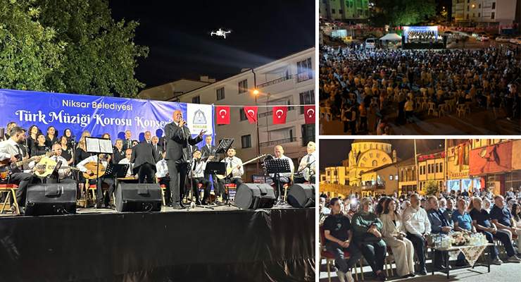 Niksar’da “Türk Müziği” rüzgârı esti