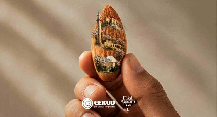 ÇEKUD’dan 20 bin fidanlık seferberlik
