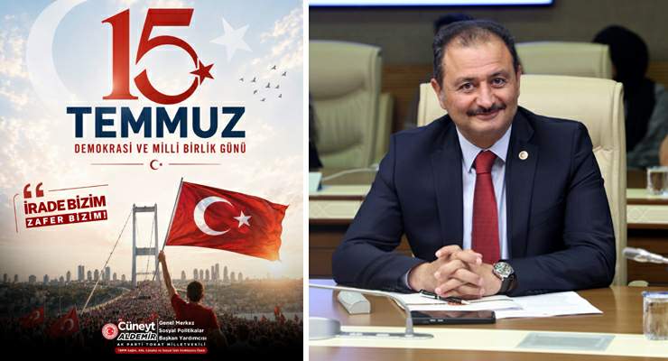 Cüneyt Aldemir: “15 Temmuz, Milletin zaferidir”