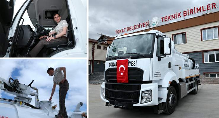 Bakanlık hibesiyle Tokat’a yeni hizmet aracı kazandırıldı