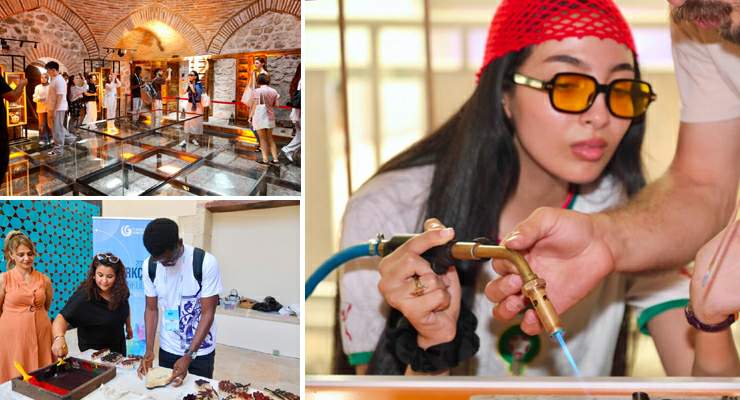 TOGÜ’de Türkçe öğrenen uluslararası öğrenciler Tokat’ın kültürel mirasını keşfetti