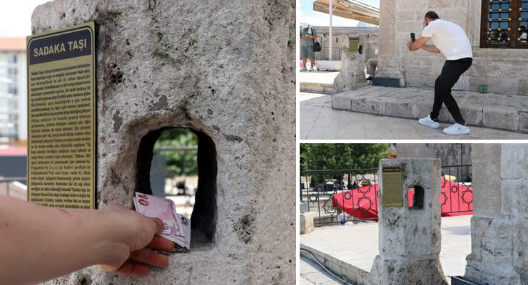 Birlik ve beraberliğin simgesi olan sadaka taşları günümüzde unutuldu